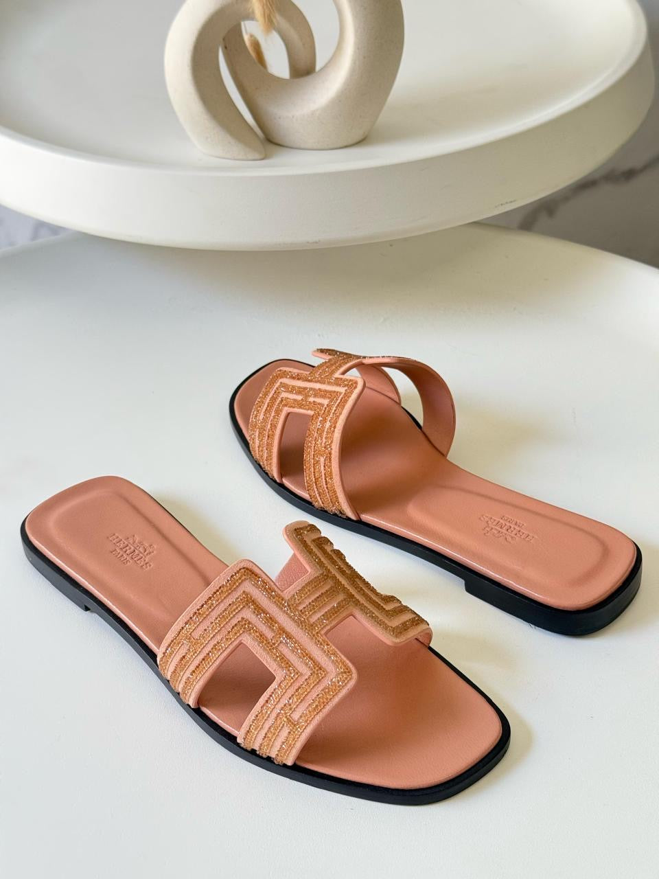 Hermes slippers