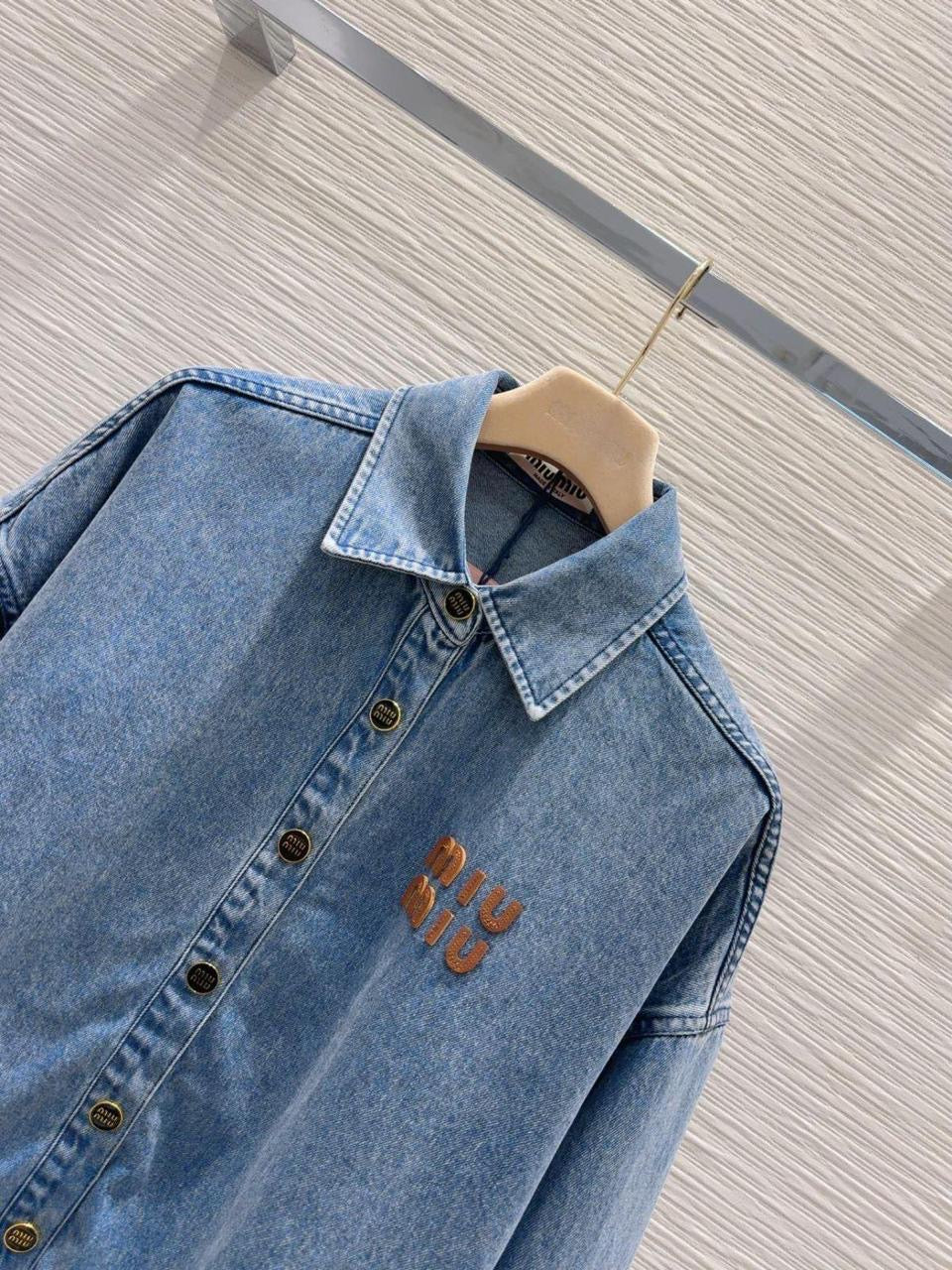 Miu miu jacket - denim shirt