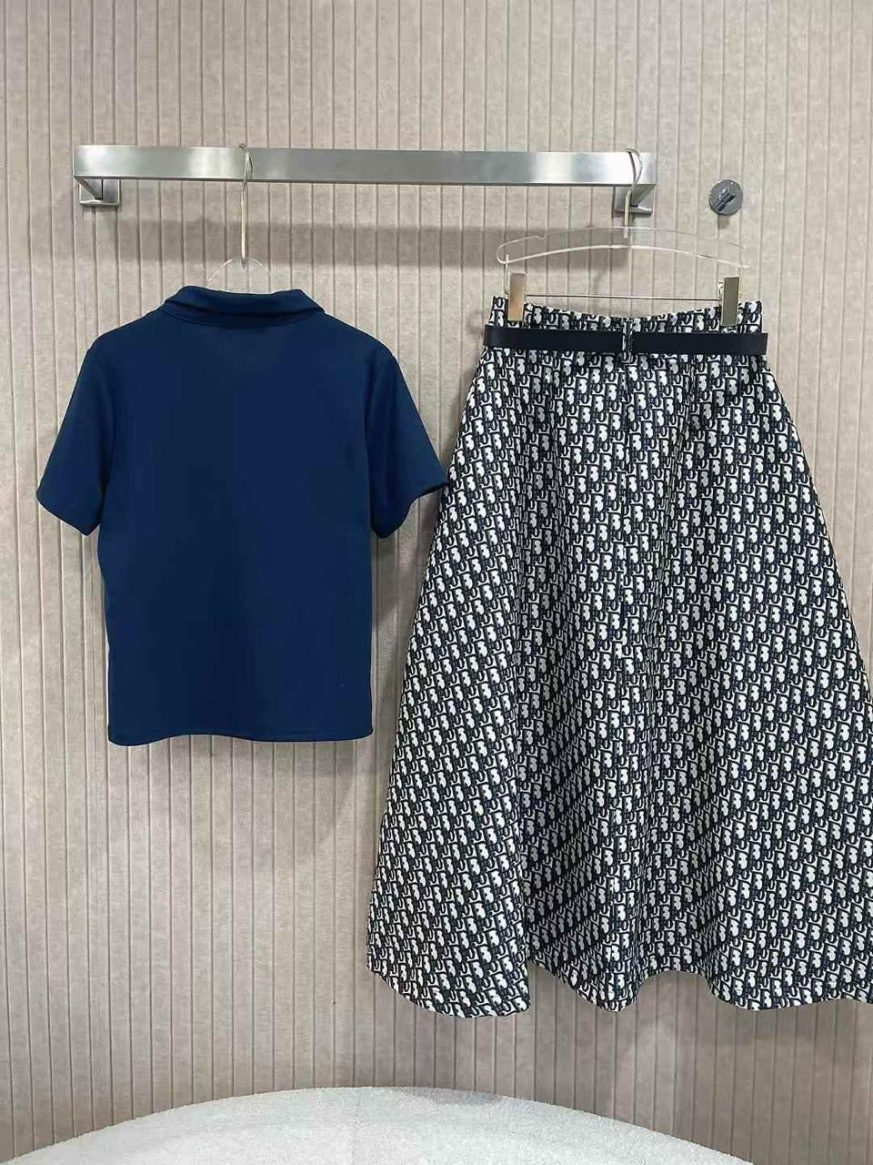 Dior clothes set / skirt & Tshirt