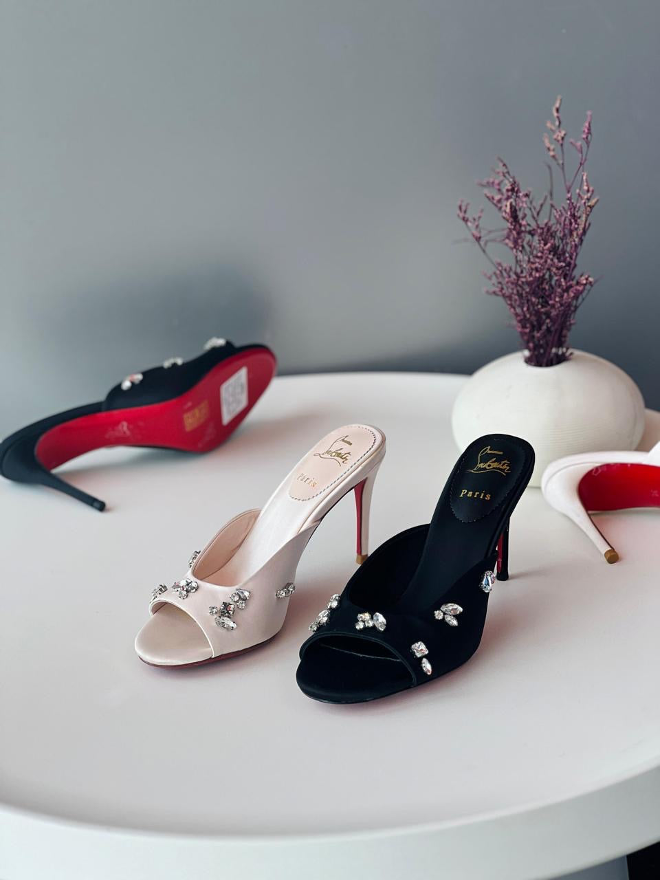 Christian louboutin sandals heels
