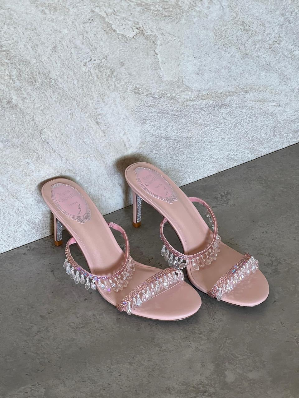 Rene caovilla sandals heels
