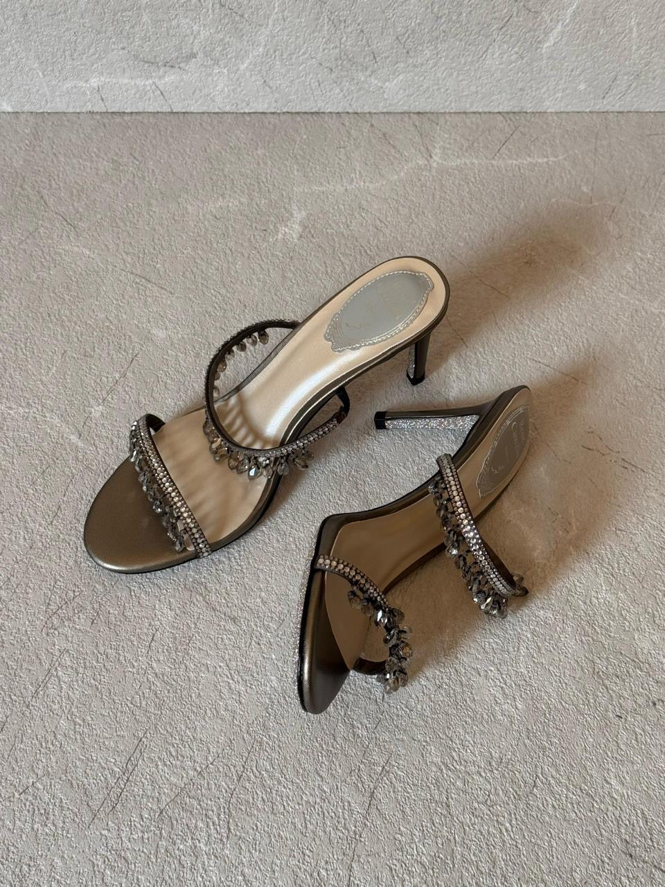 Rene caovilla sandals heels
