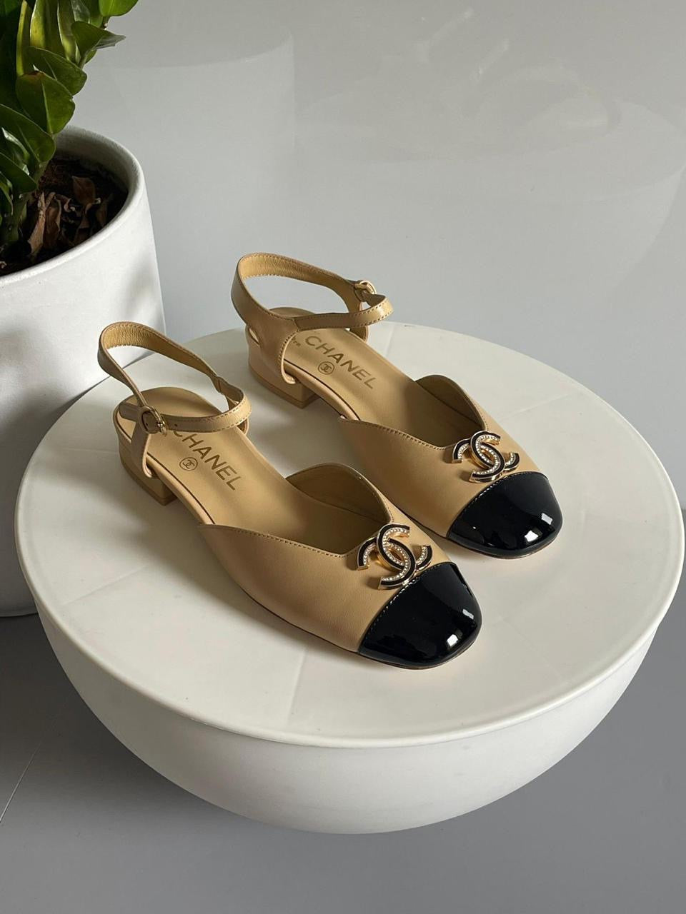 Chanel heels - low heels