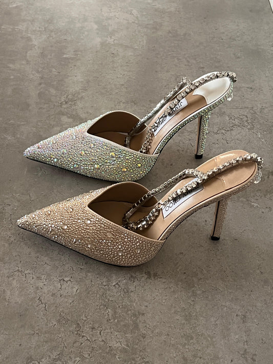 Jimmy choo heels - with stones