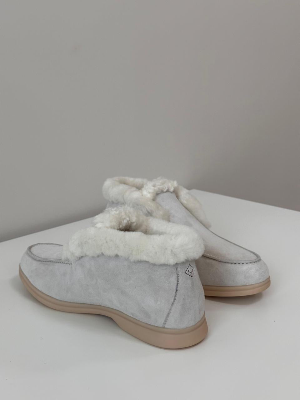 Loro piana loafers - boots with fur
