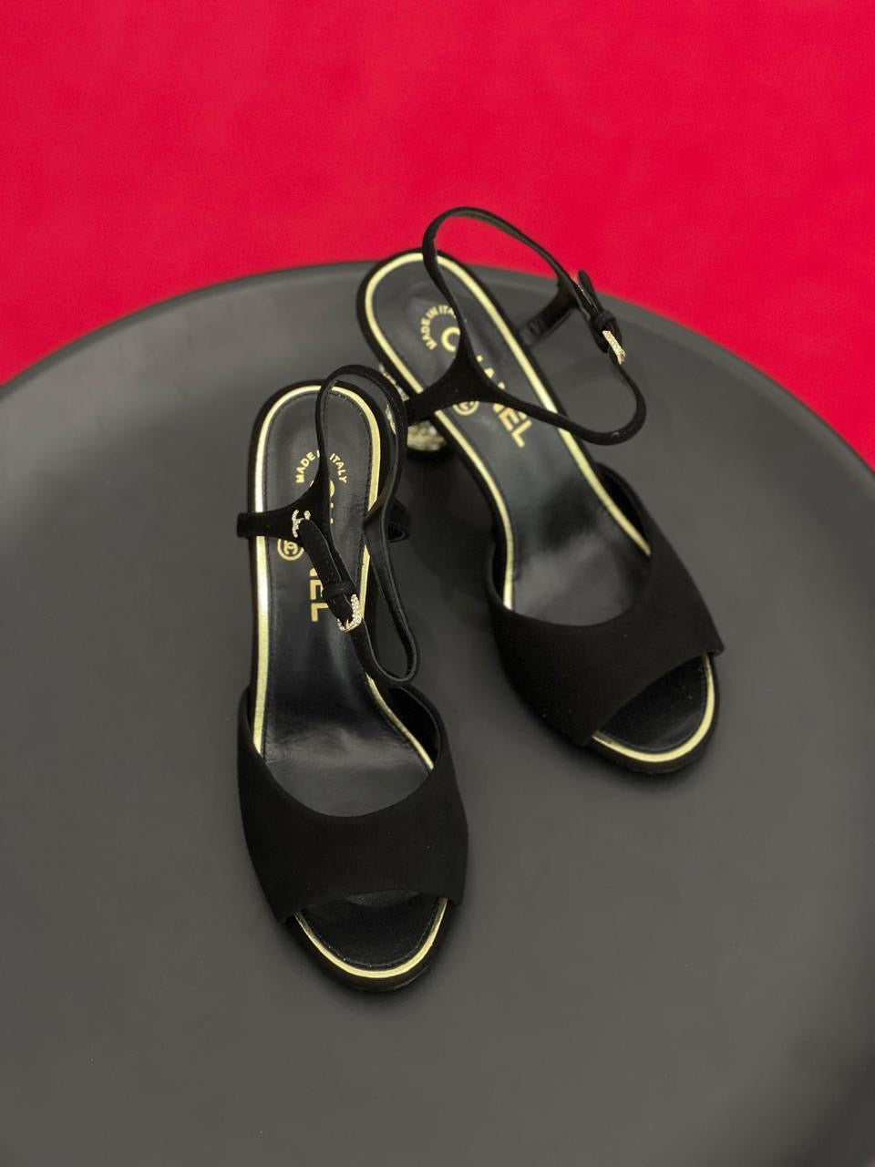 Chanel sandals heels