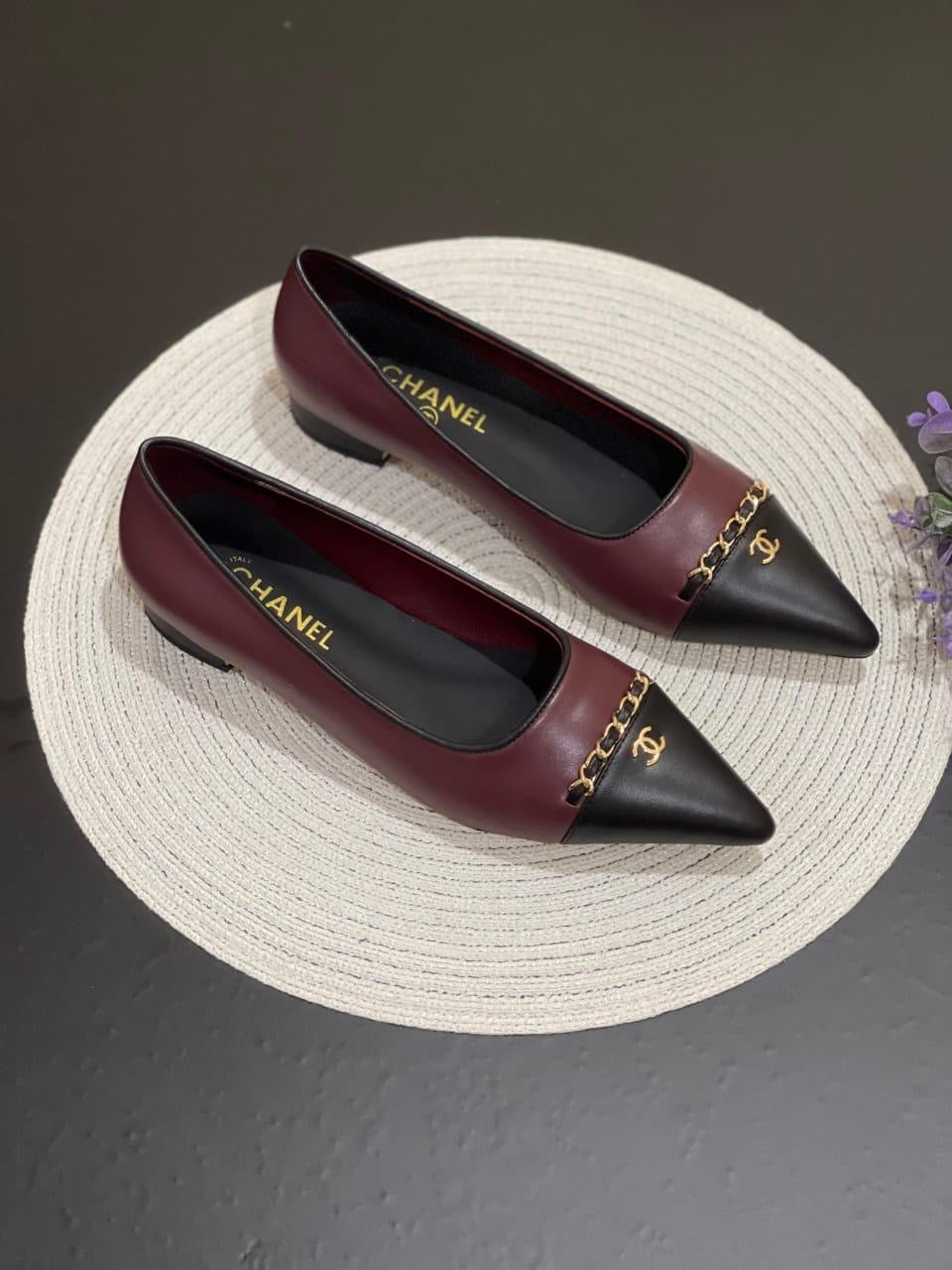 Chanel heels - low heels
