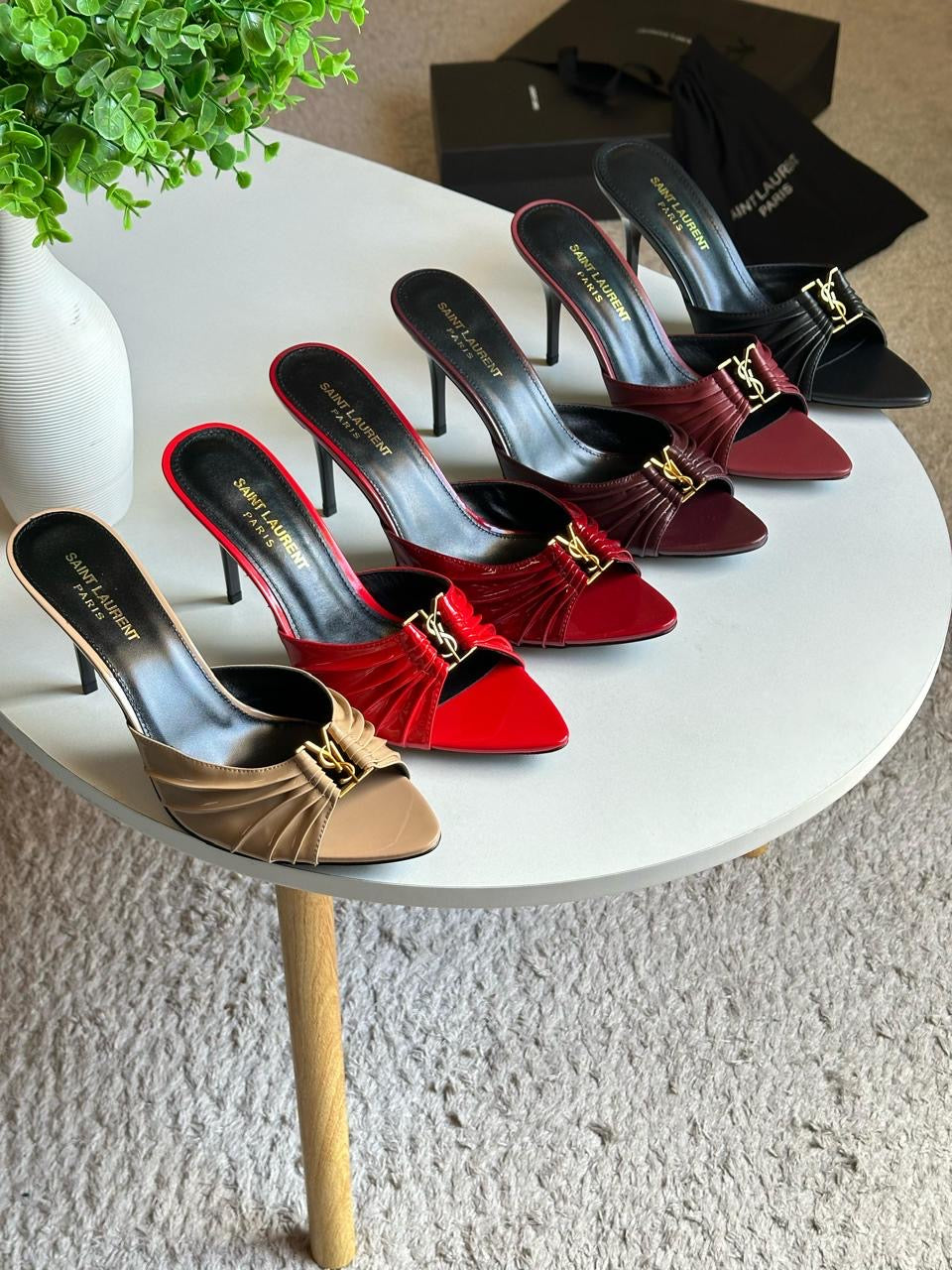 Ysl sandals heels