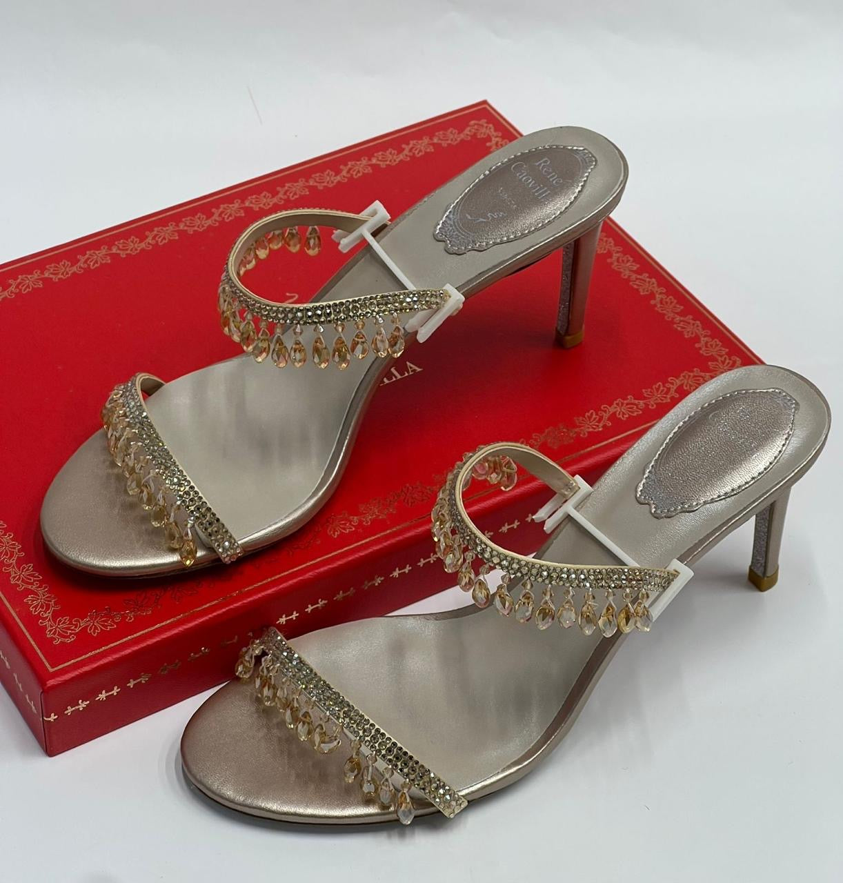 Rene caovilla sandals heels