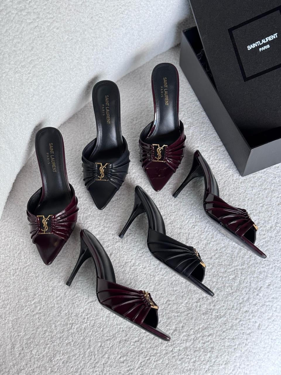 Ysl sandals heels
