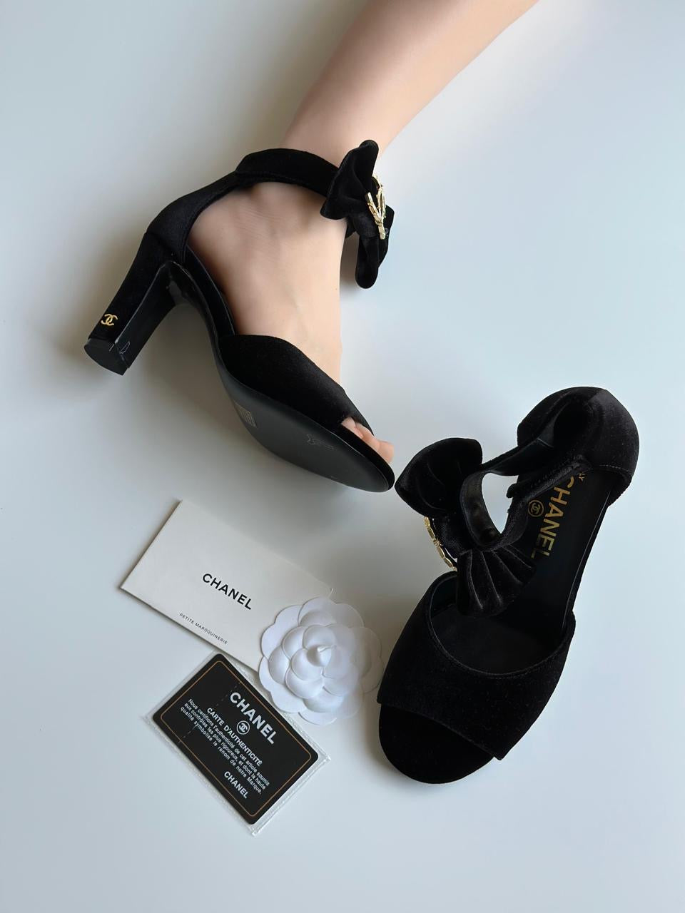 Chanel sandals heels