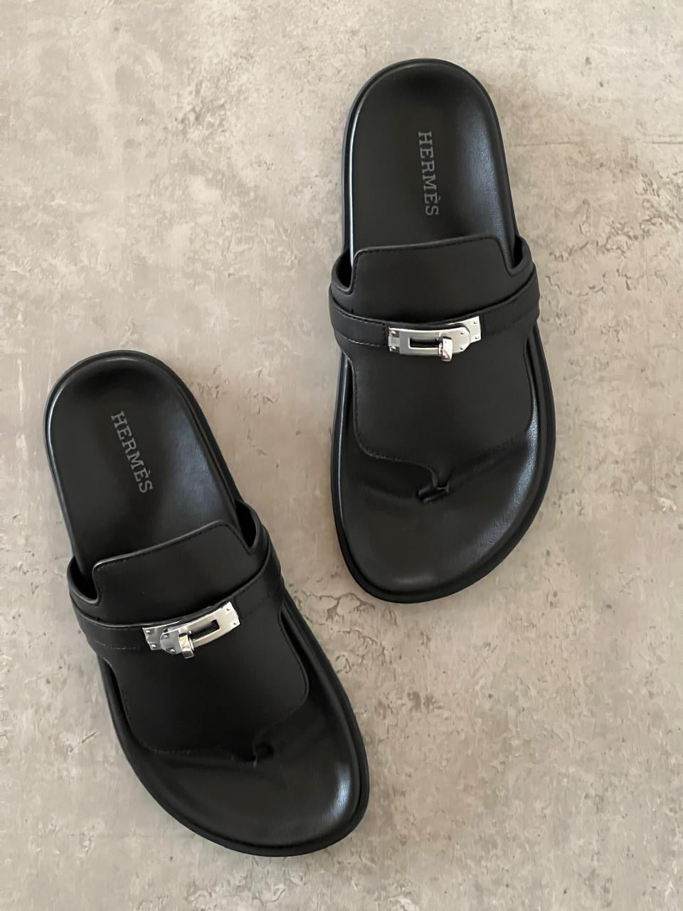 Hermes slippers