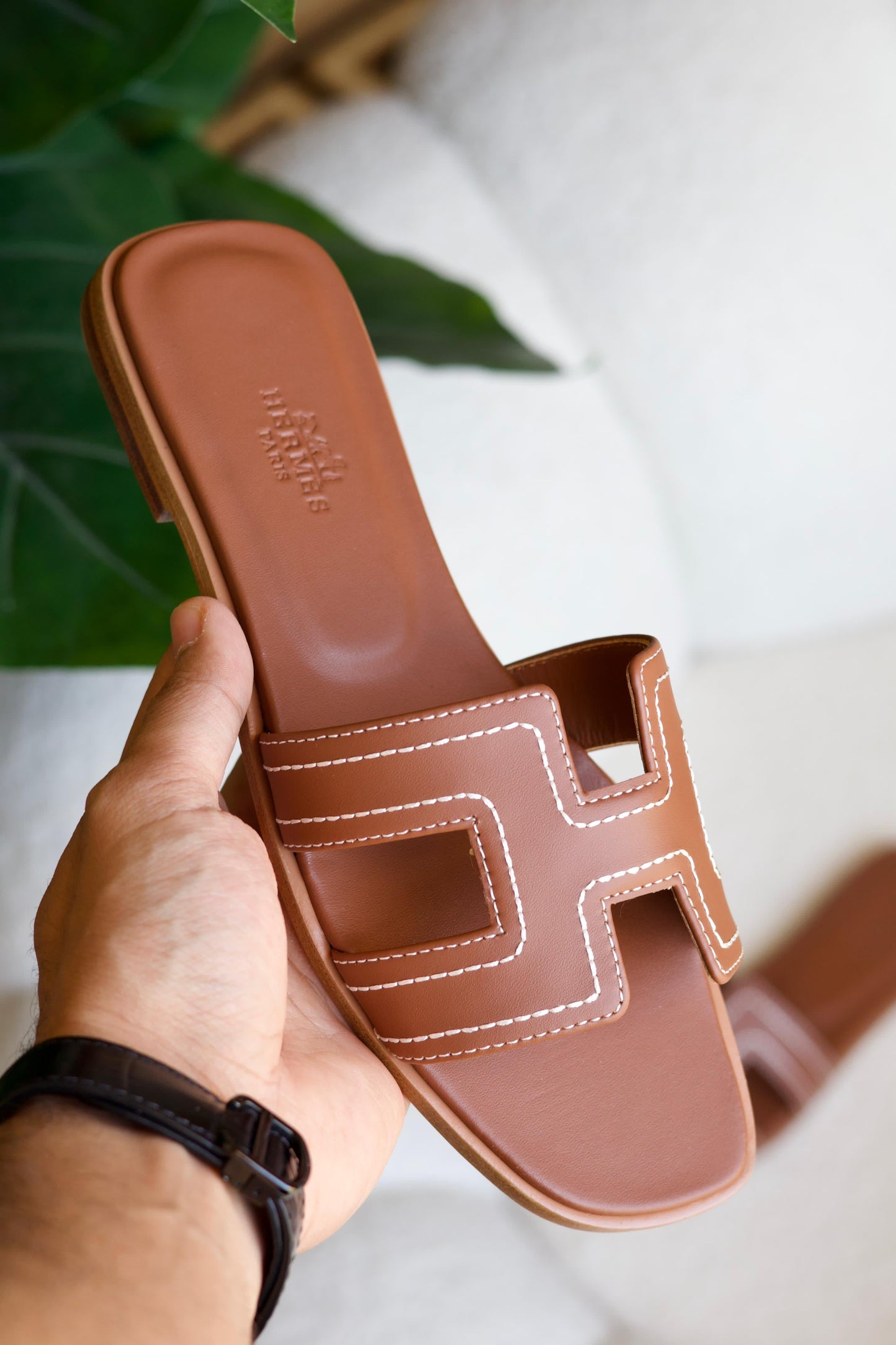 Hermes slippers