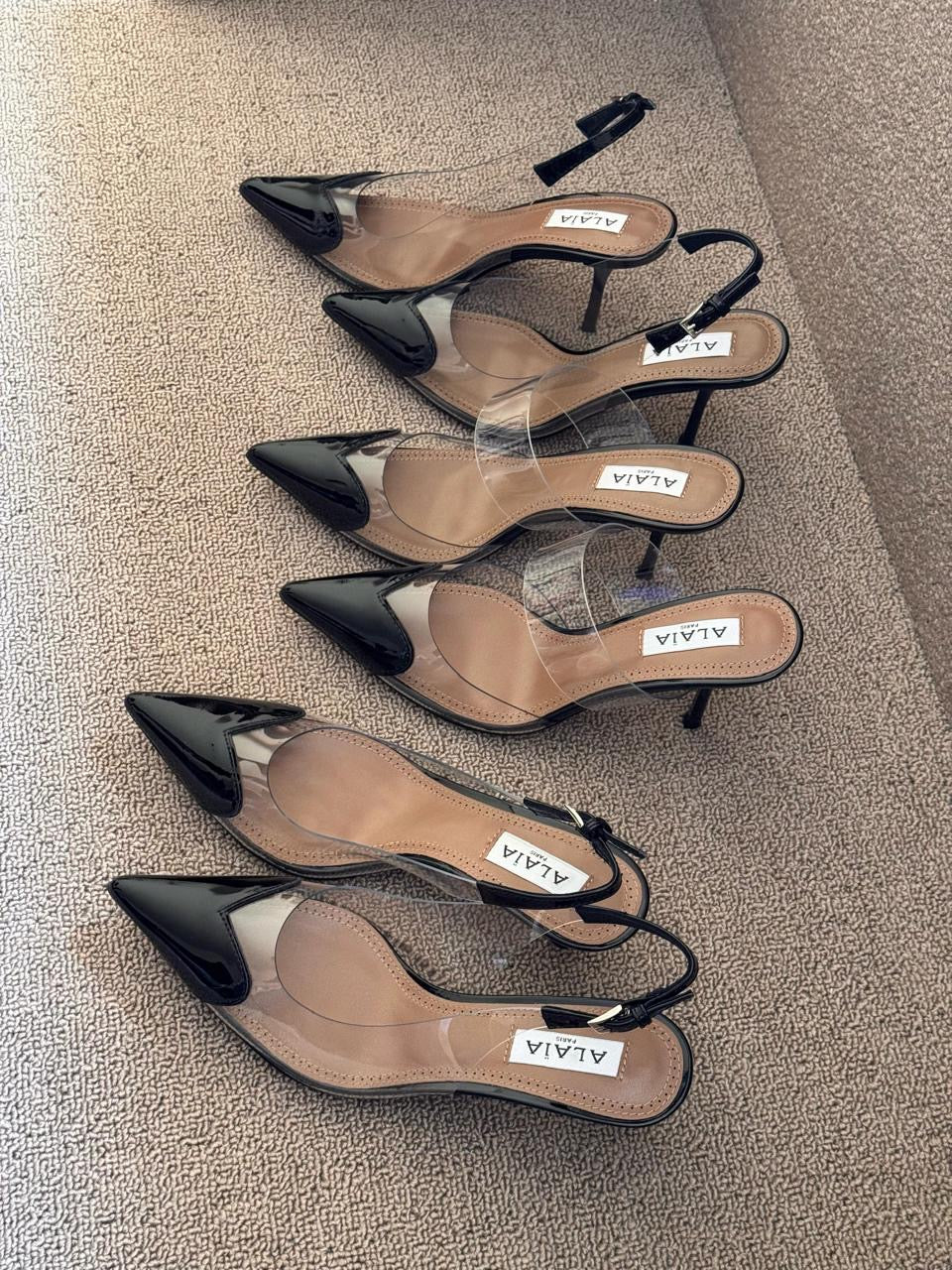Alaia heels black