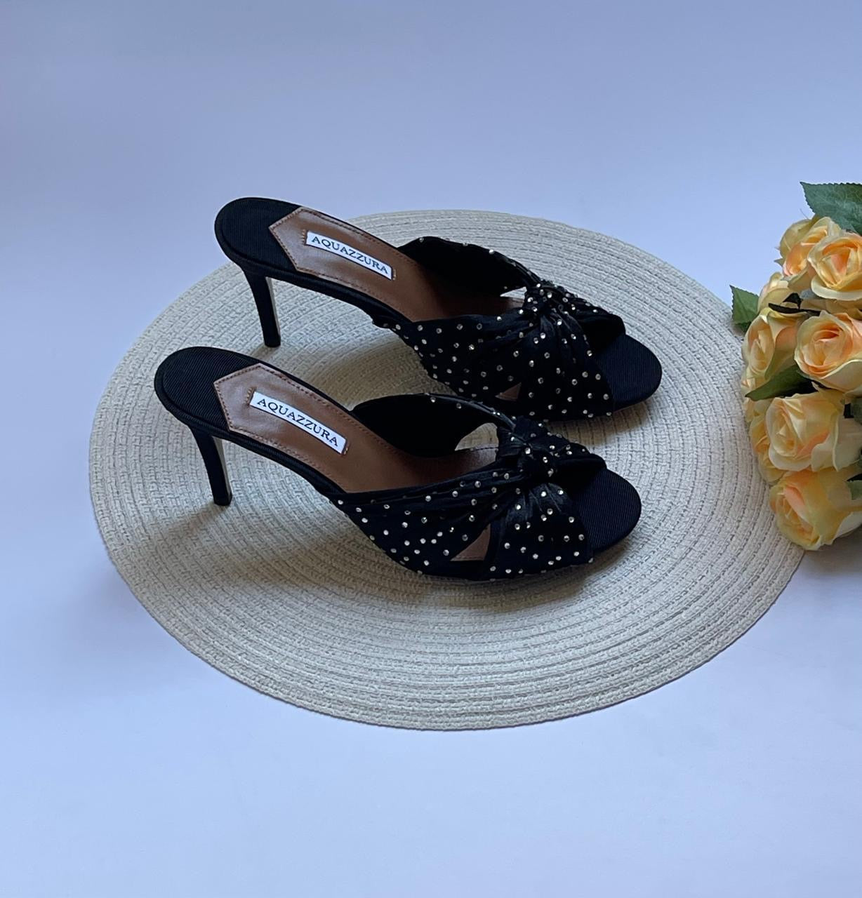 Aquazurra sandals heels