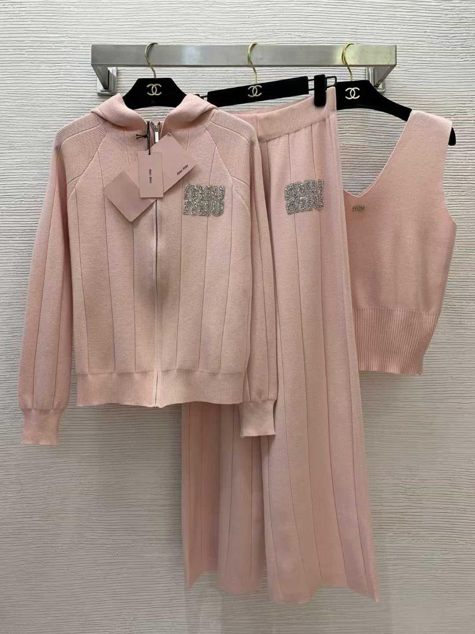 Miu miu tracksuit - clothes set 3 pcs