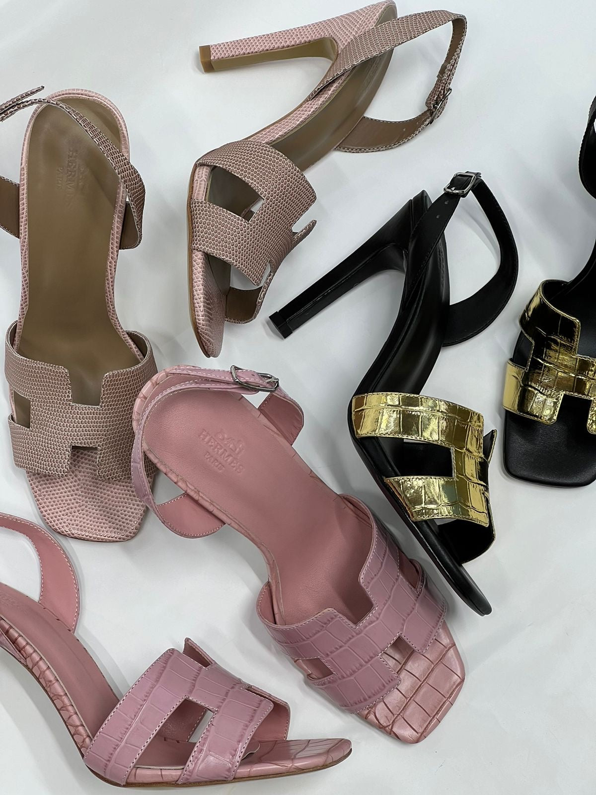 Hermes sandals heels