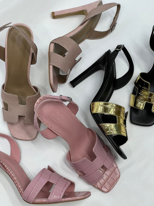 Hermes sandals heels