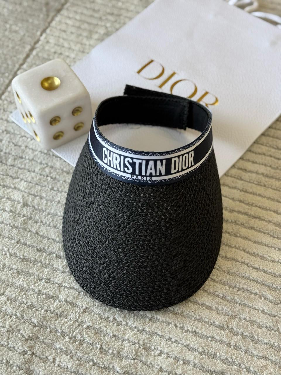 Dior hat - beach hat