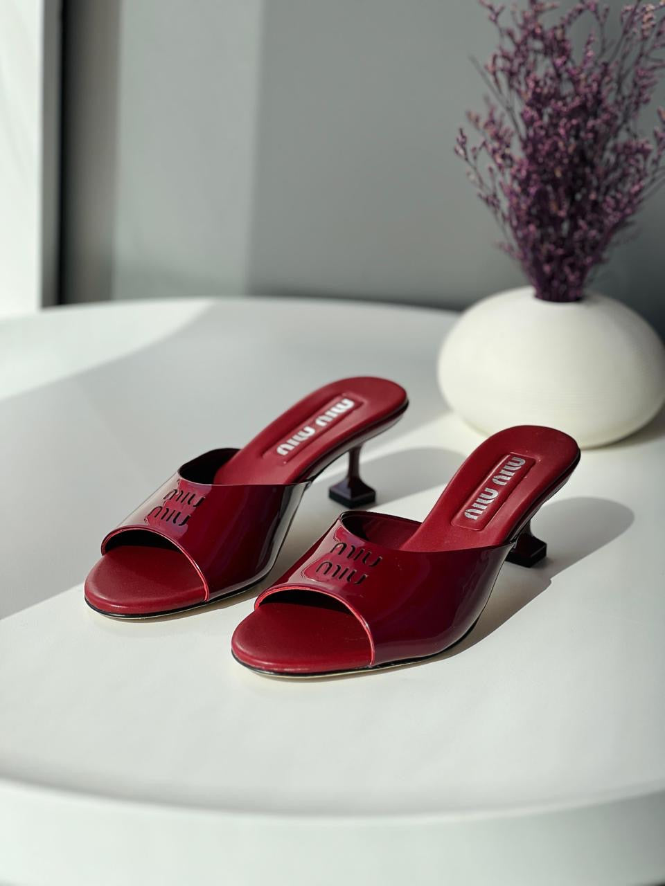 Miu miu sandals heels
