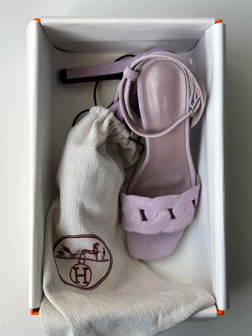 Hermes sandals heels