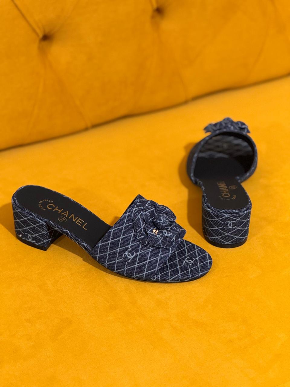 Chanel sandals heels
