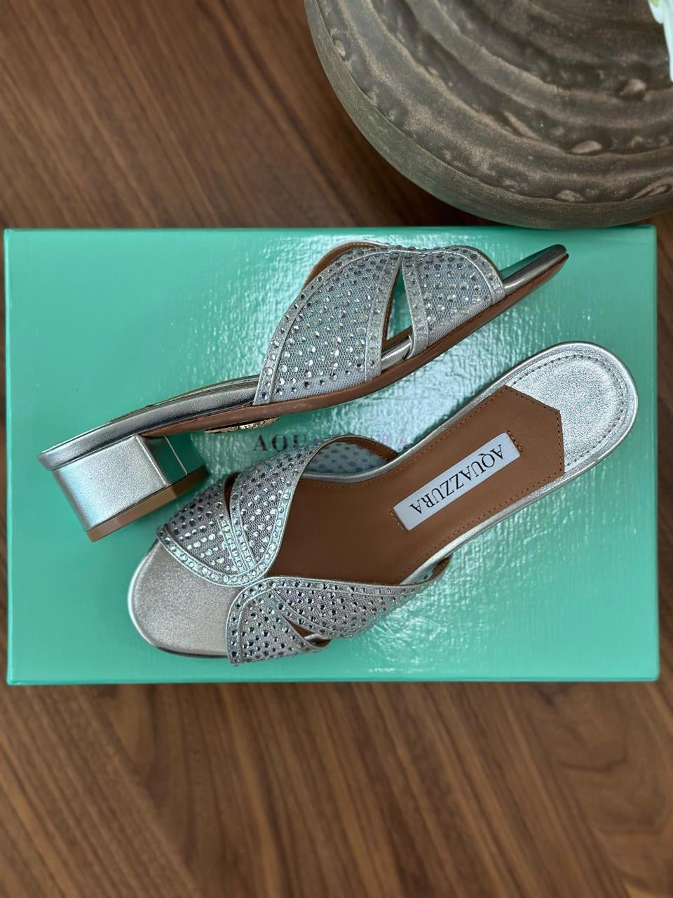 Aquazurra sandals heels