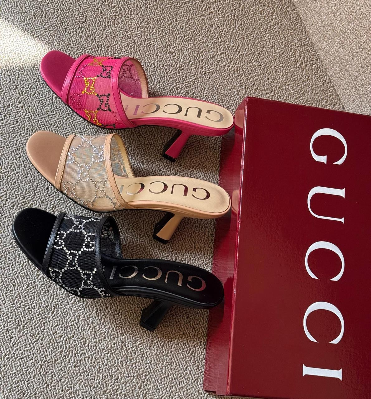 Gucci sandals heels