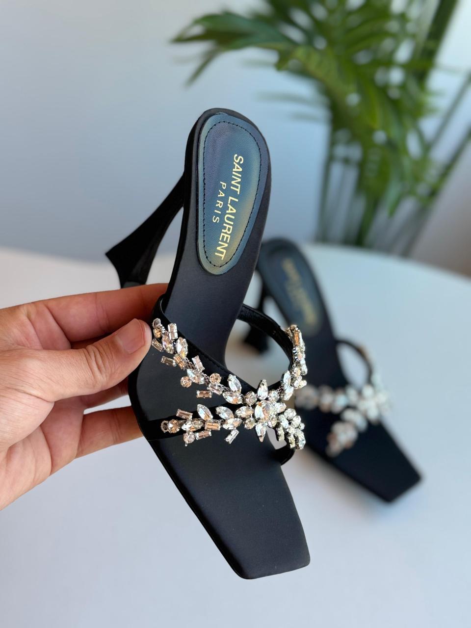 Ysl sandals heels