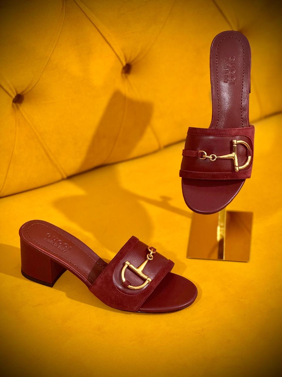 Gucci sandals heels