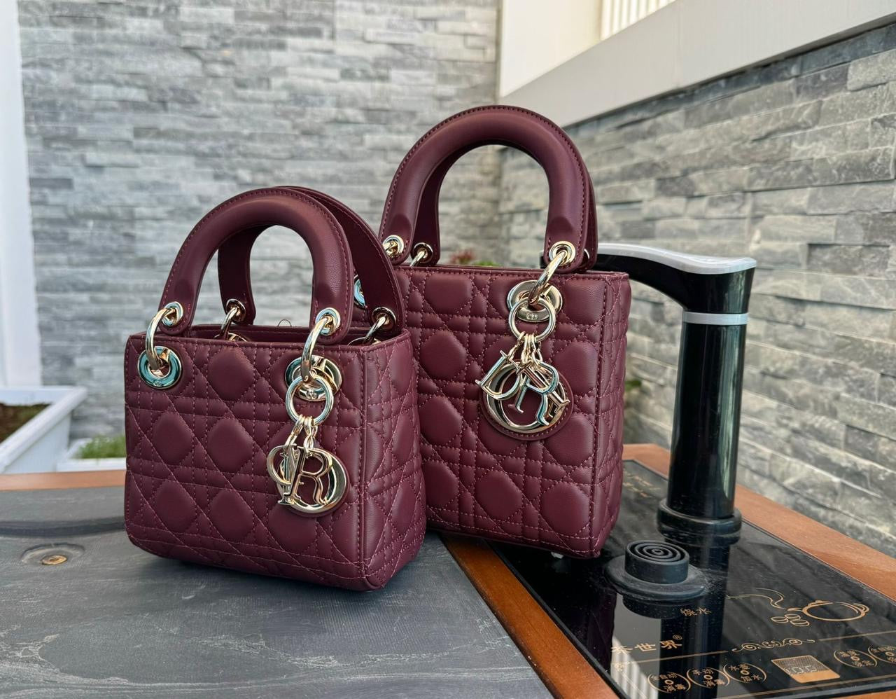 Lady dior bag 17 cm & 20 cm