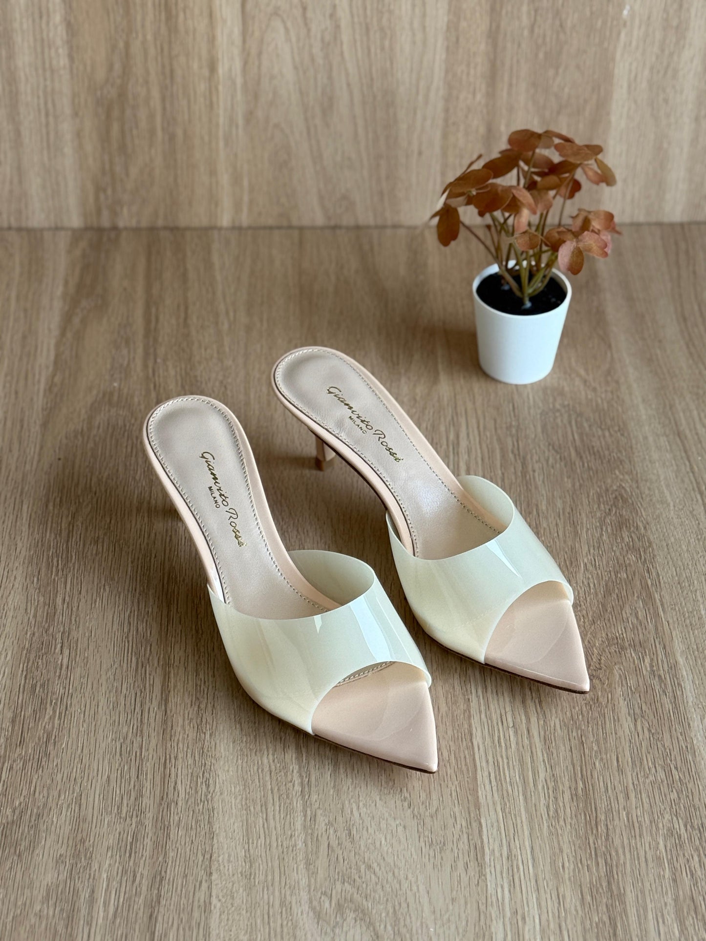 G rossi sandals heels - beige