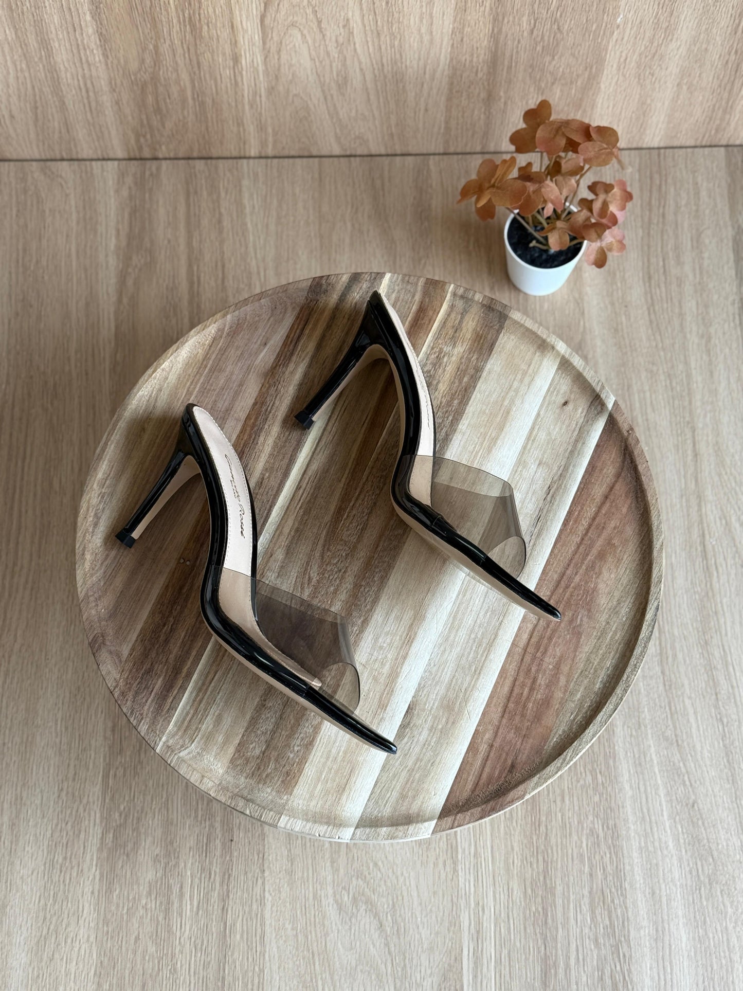 G rossi sandals heels - black