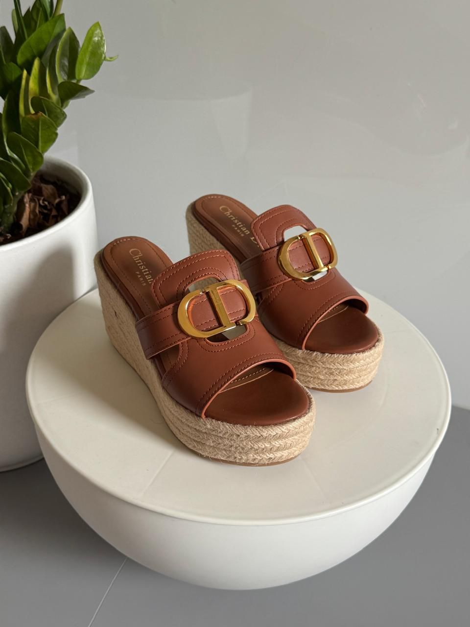 Dior sandals heels - wedges