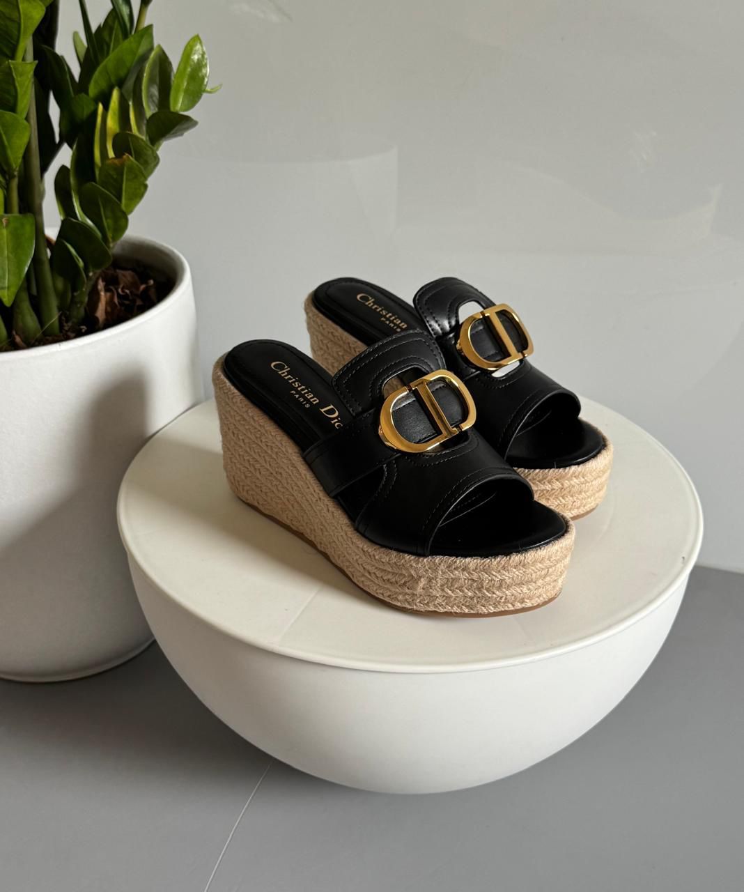 Dior sandals heels - wedges