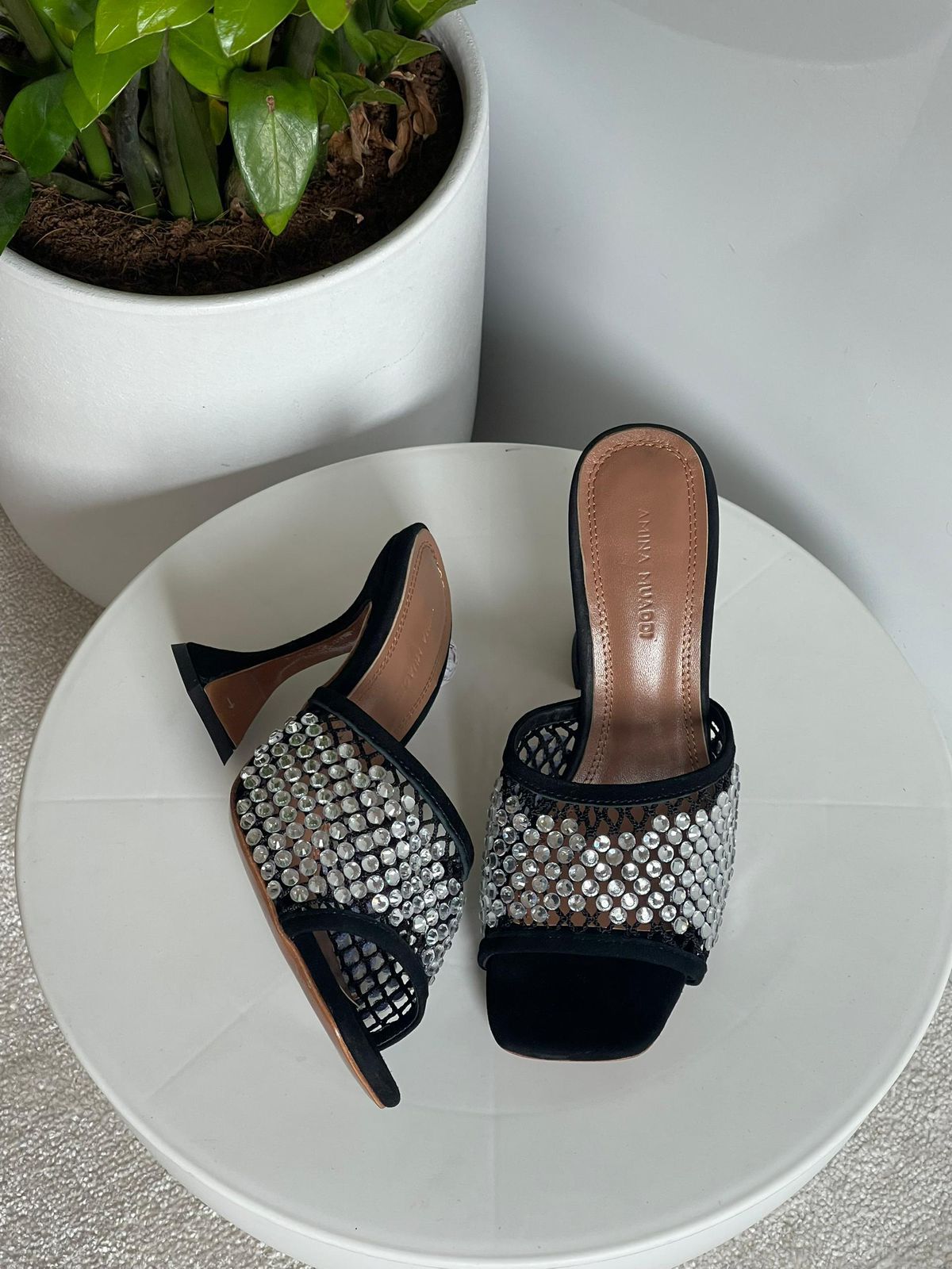 Amina muadi sandals heels