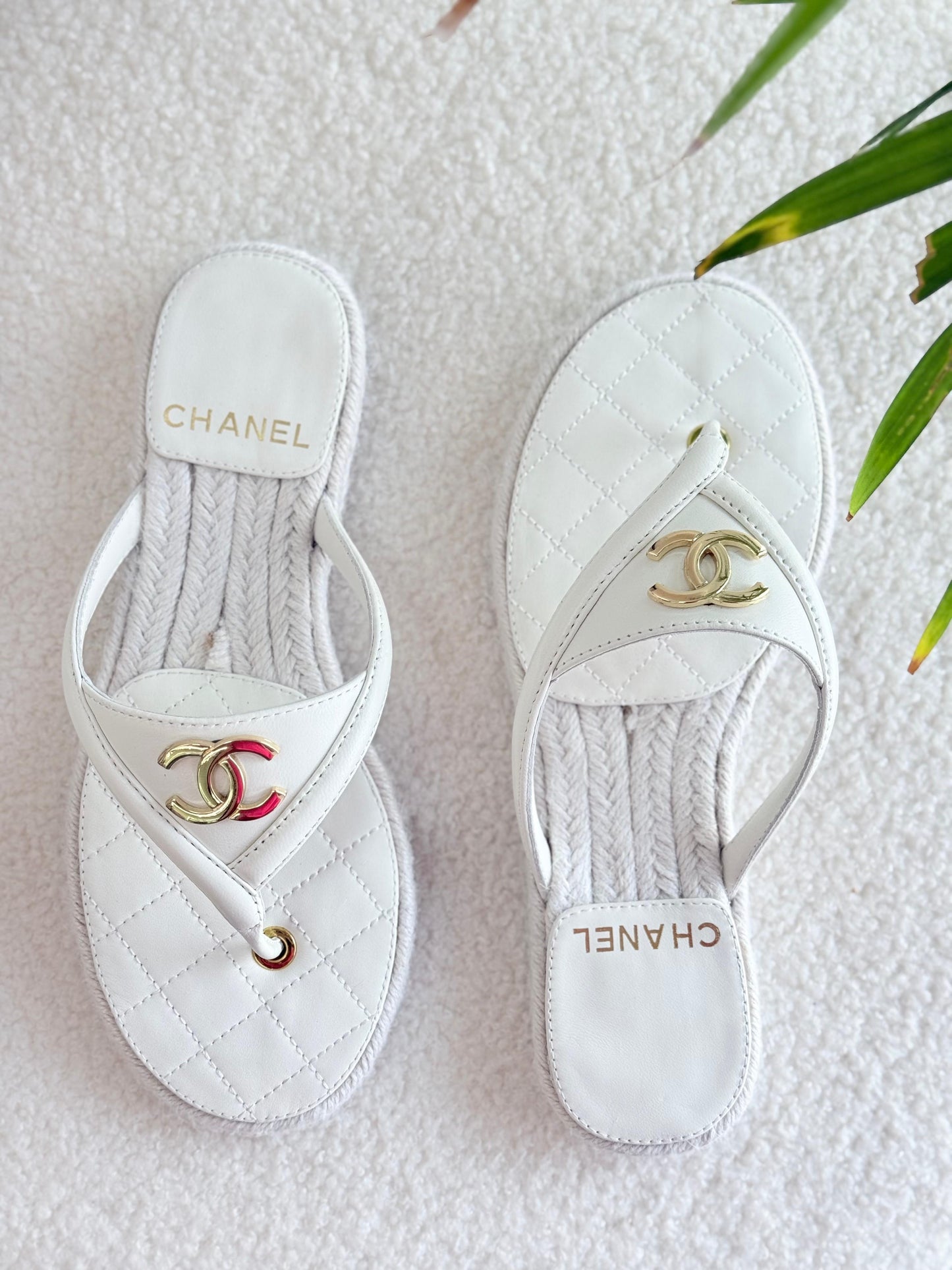 Chanel slippers