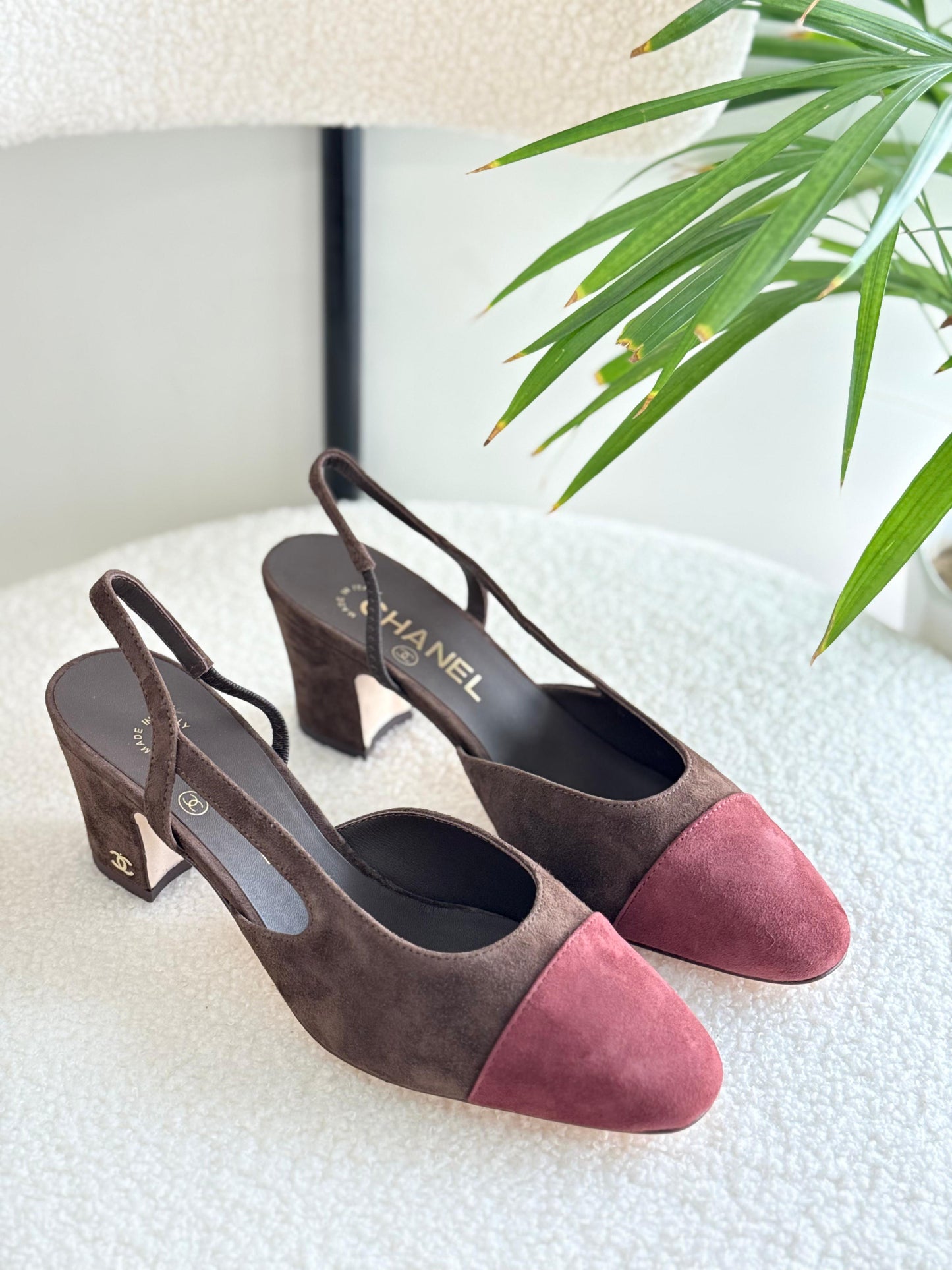 Chanel sandals heels