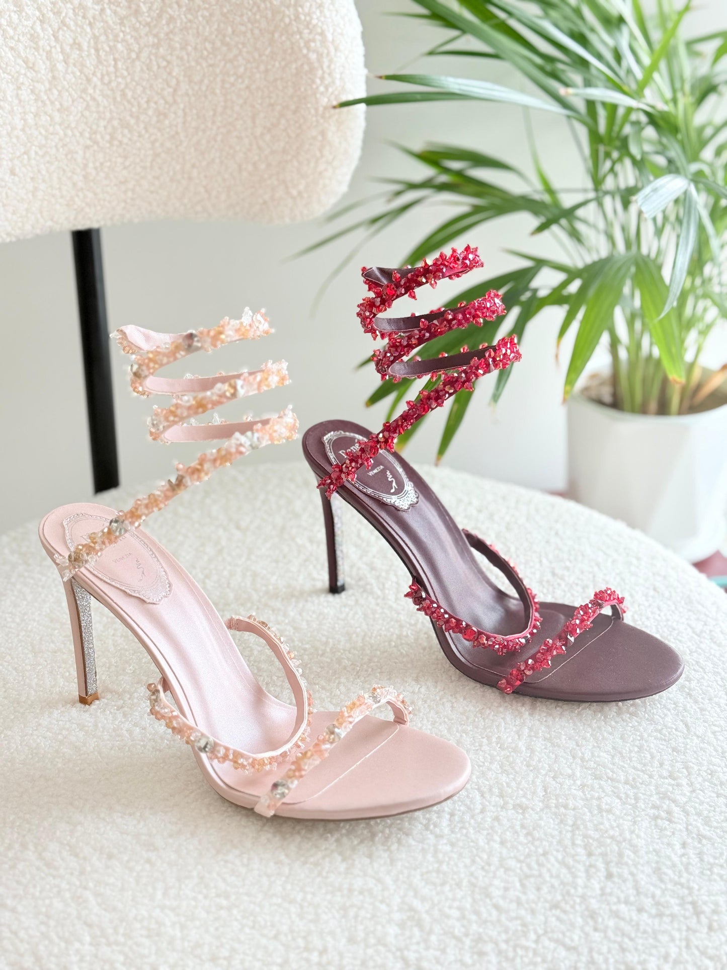 Rene caovilla sandals heels
