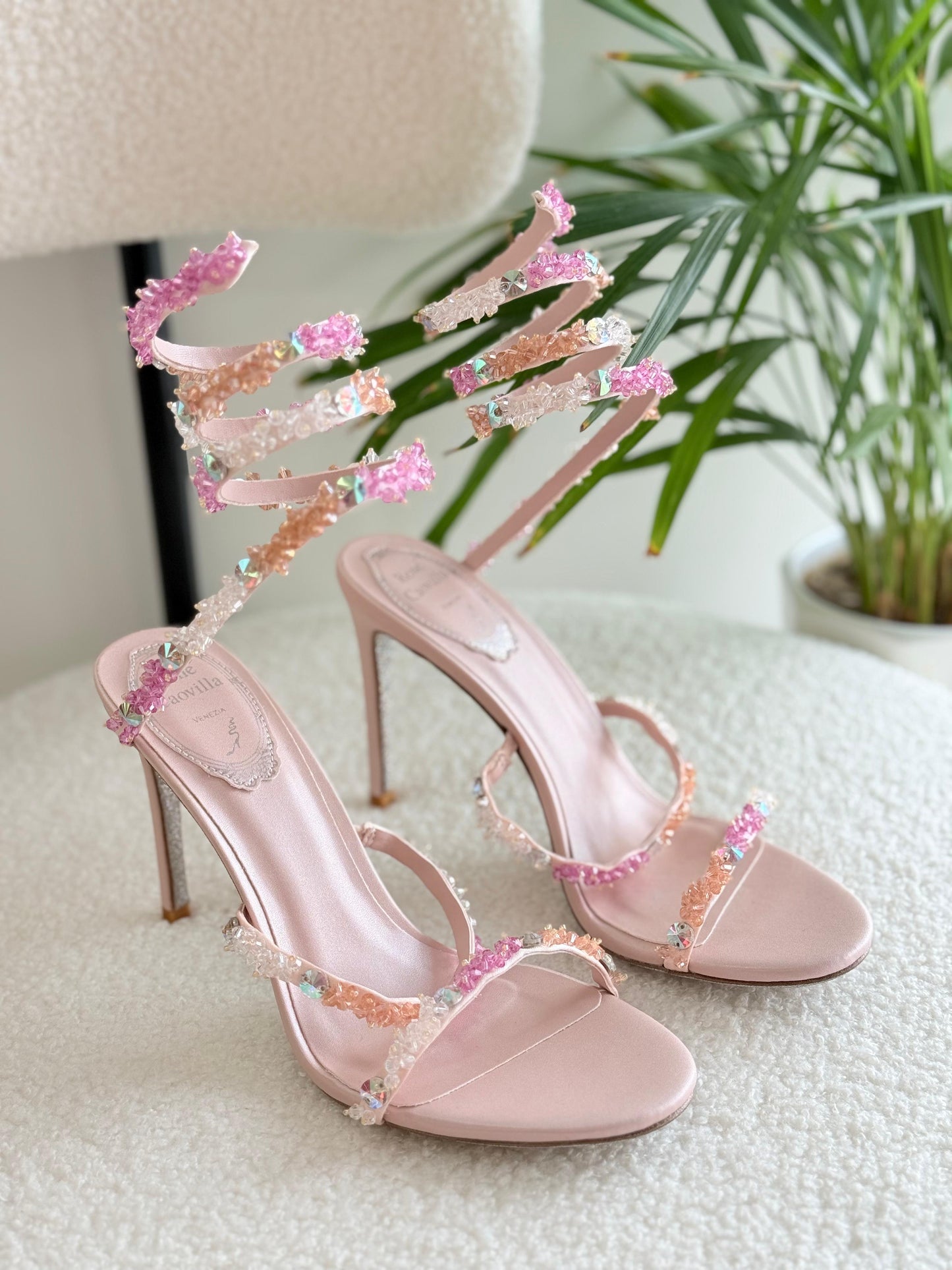 Rene caovilla sandals heels