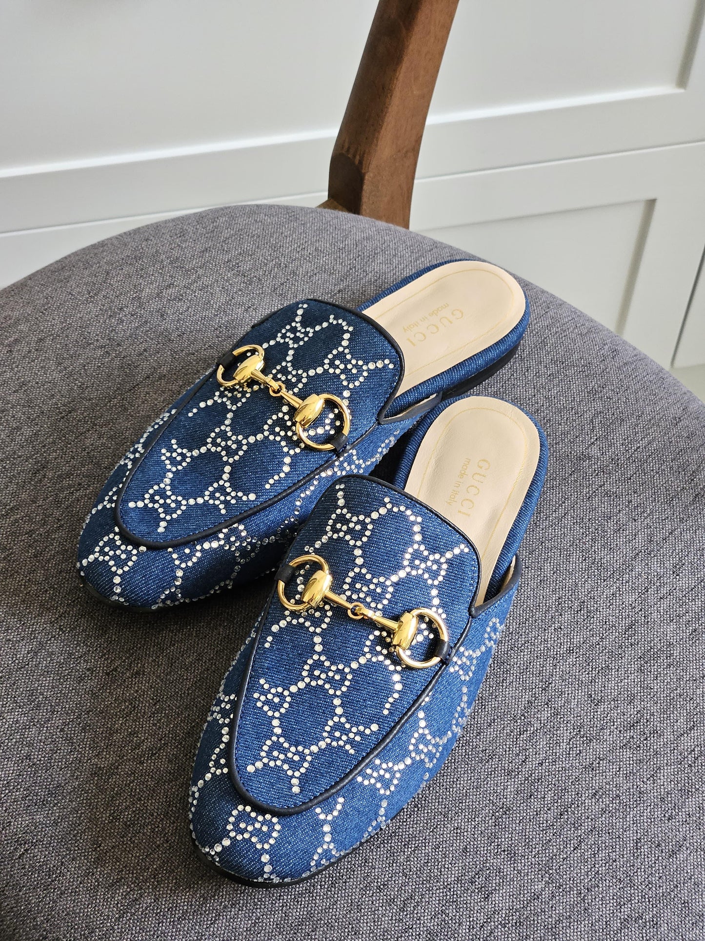 Gucci mules - blue