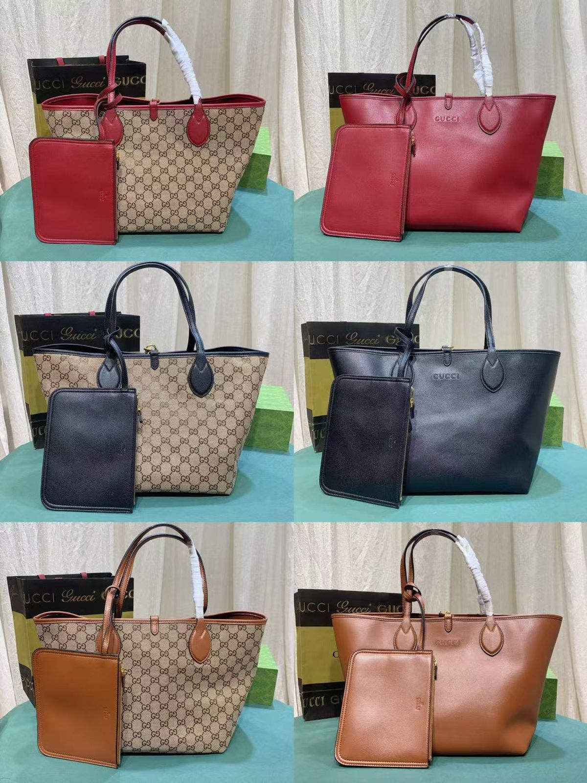 Gucci bag tote - reversible