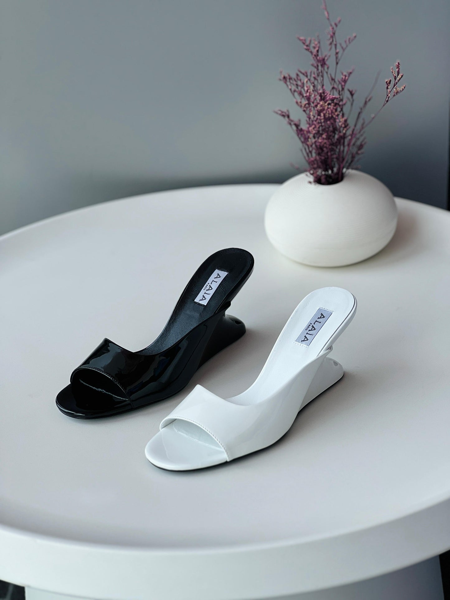 Alaia sandals heels