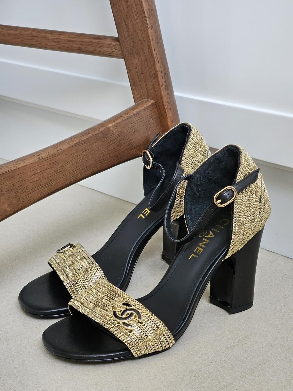 Chanel sandals heels