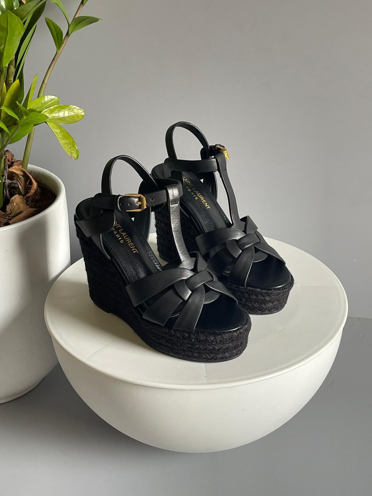 Ysl sandals heels - wedges