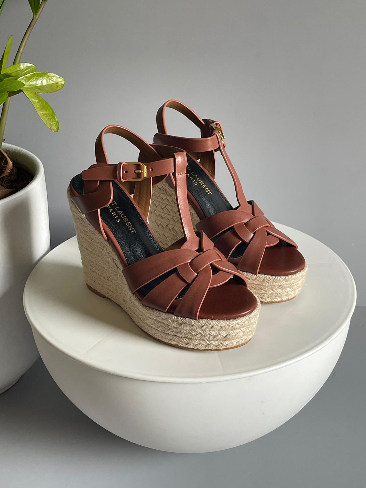 Ysl sandals heels - wedges