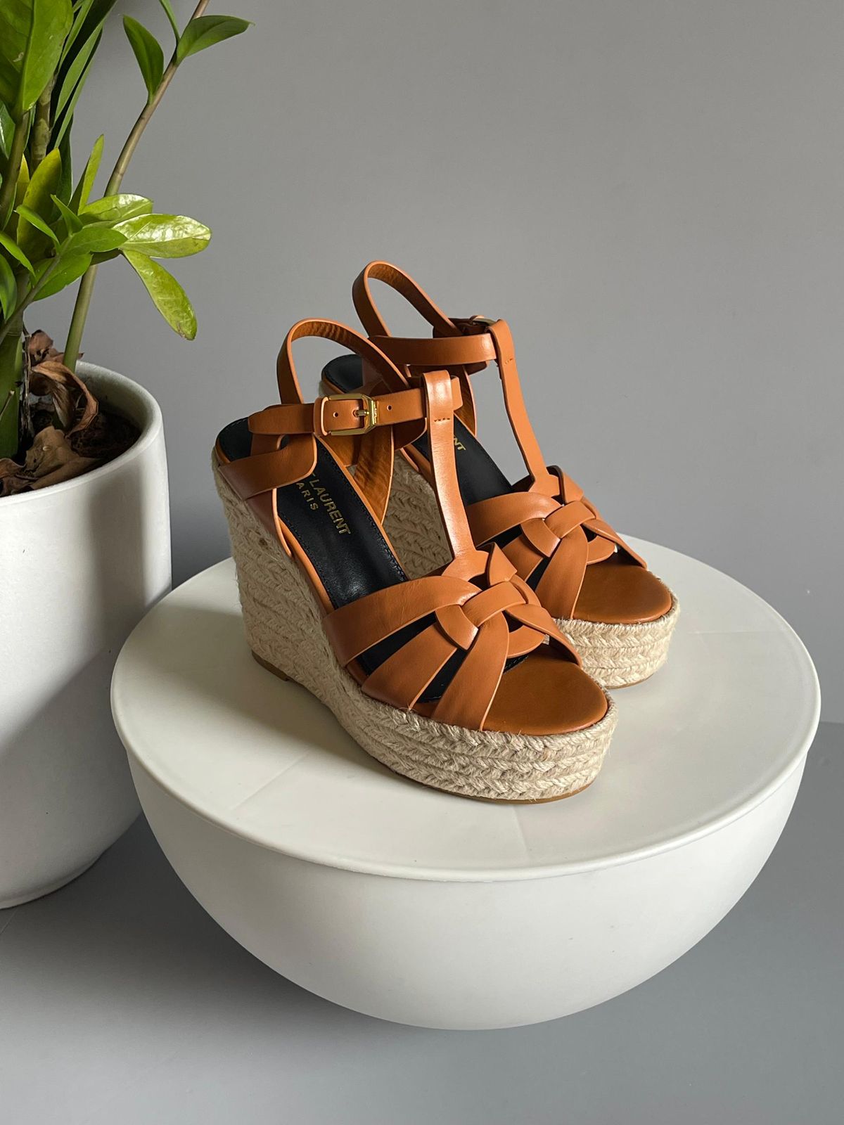 Ysl sandals heels - wedges