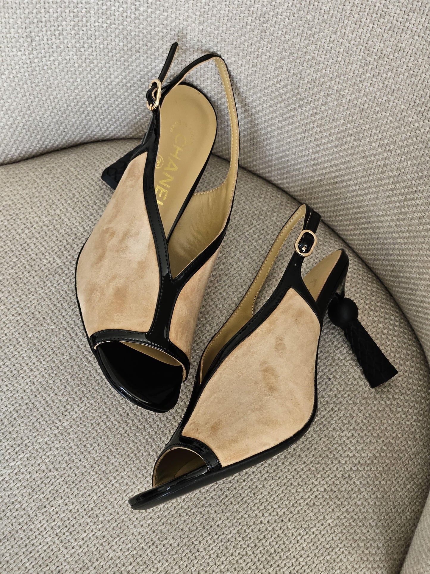 Chanel sandals heels