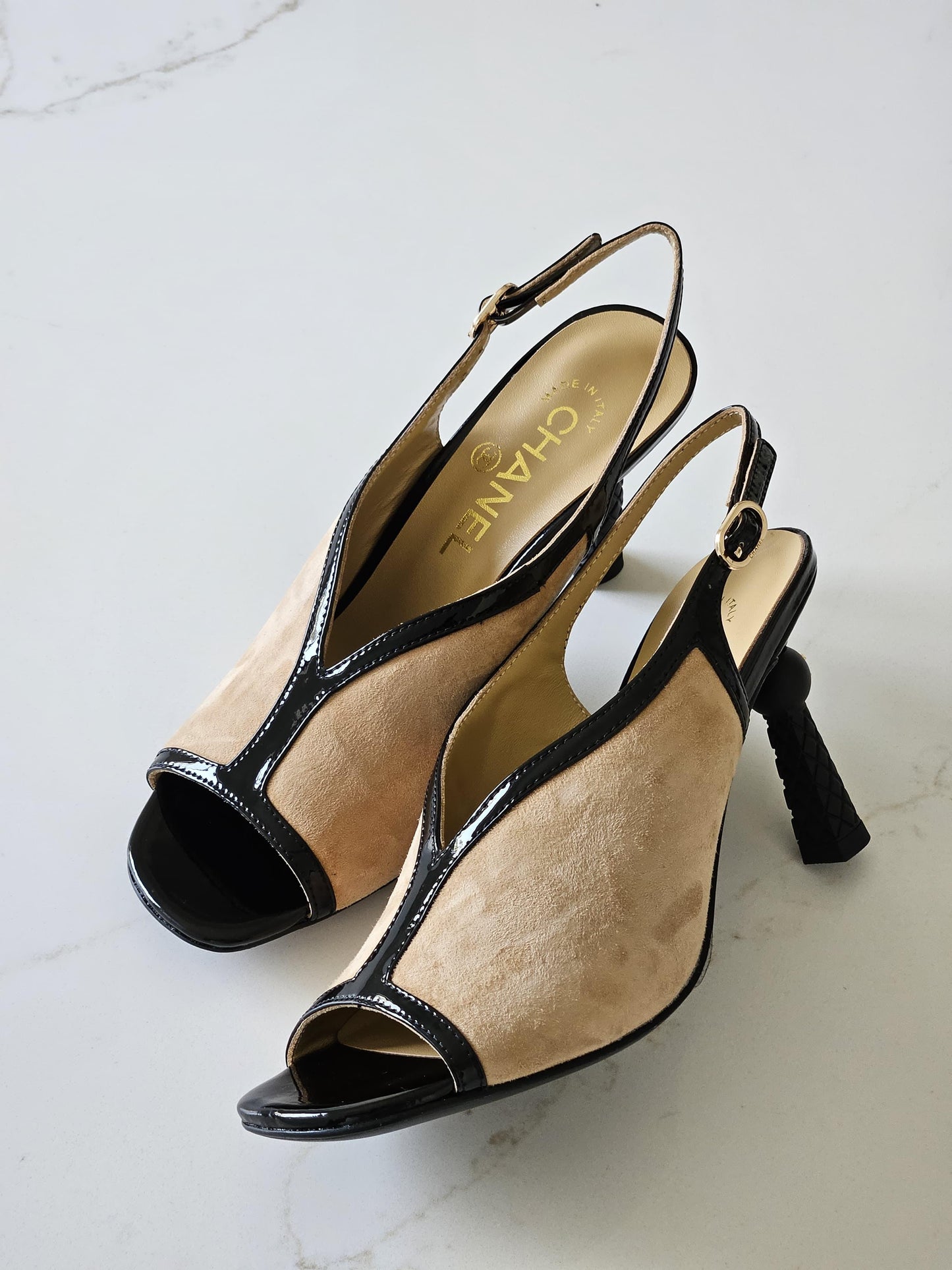 Chanel sandals heels