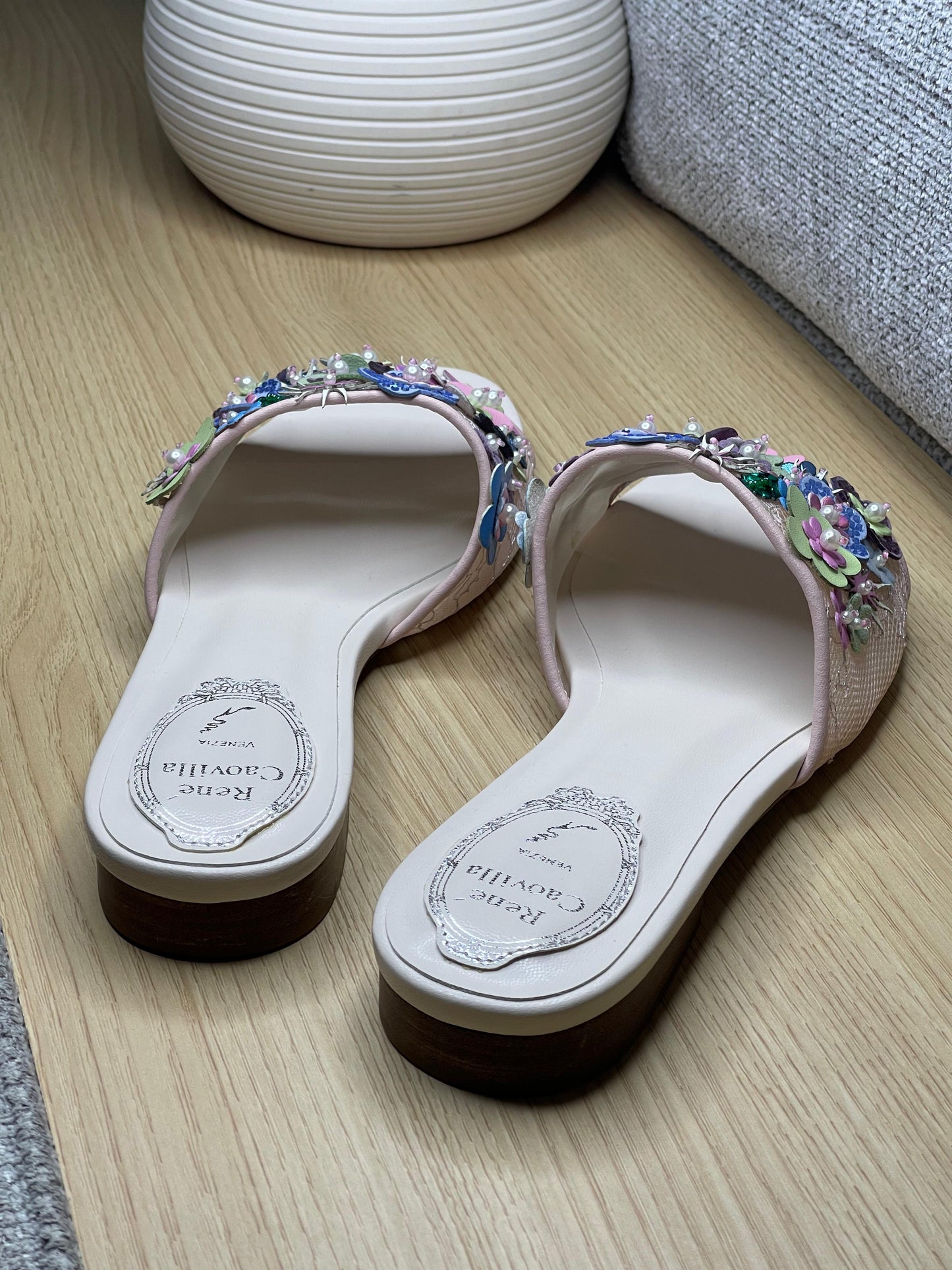 Rene caovilla slipper